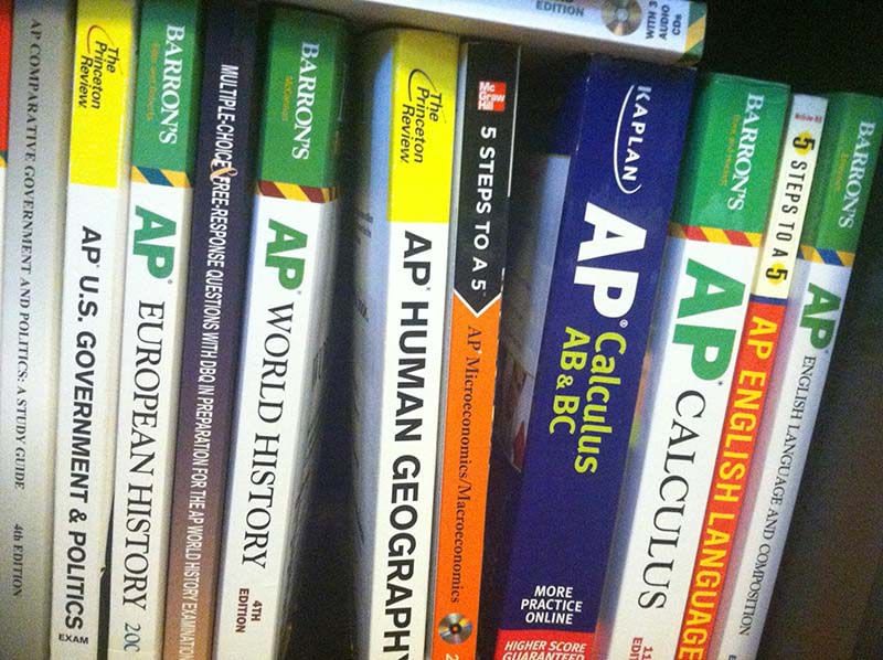 AP test prep books